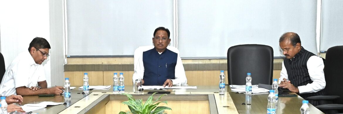 प्रदेश में किसानों को सतत रूप से हो खाद की आपूर्ति : मुख्यमंत्री श्री साय