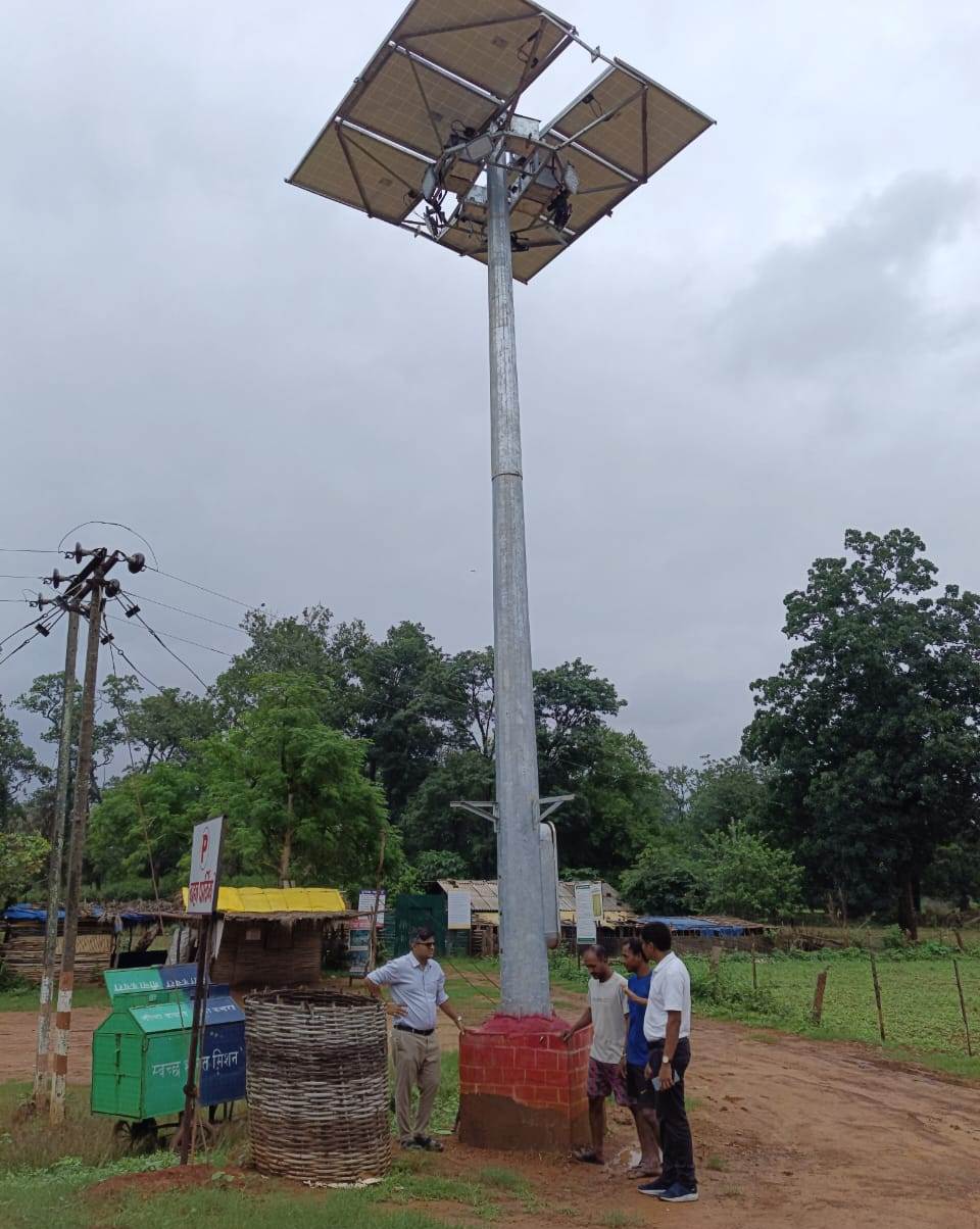 सौर ऊर्जा से जगमगाया बस्तर का बेस्ट टूरिज्म विलेज धुड़मारास