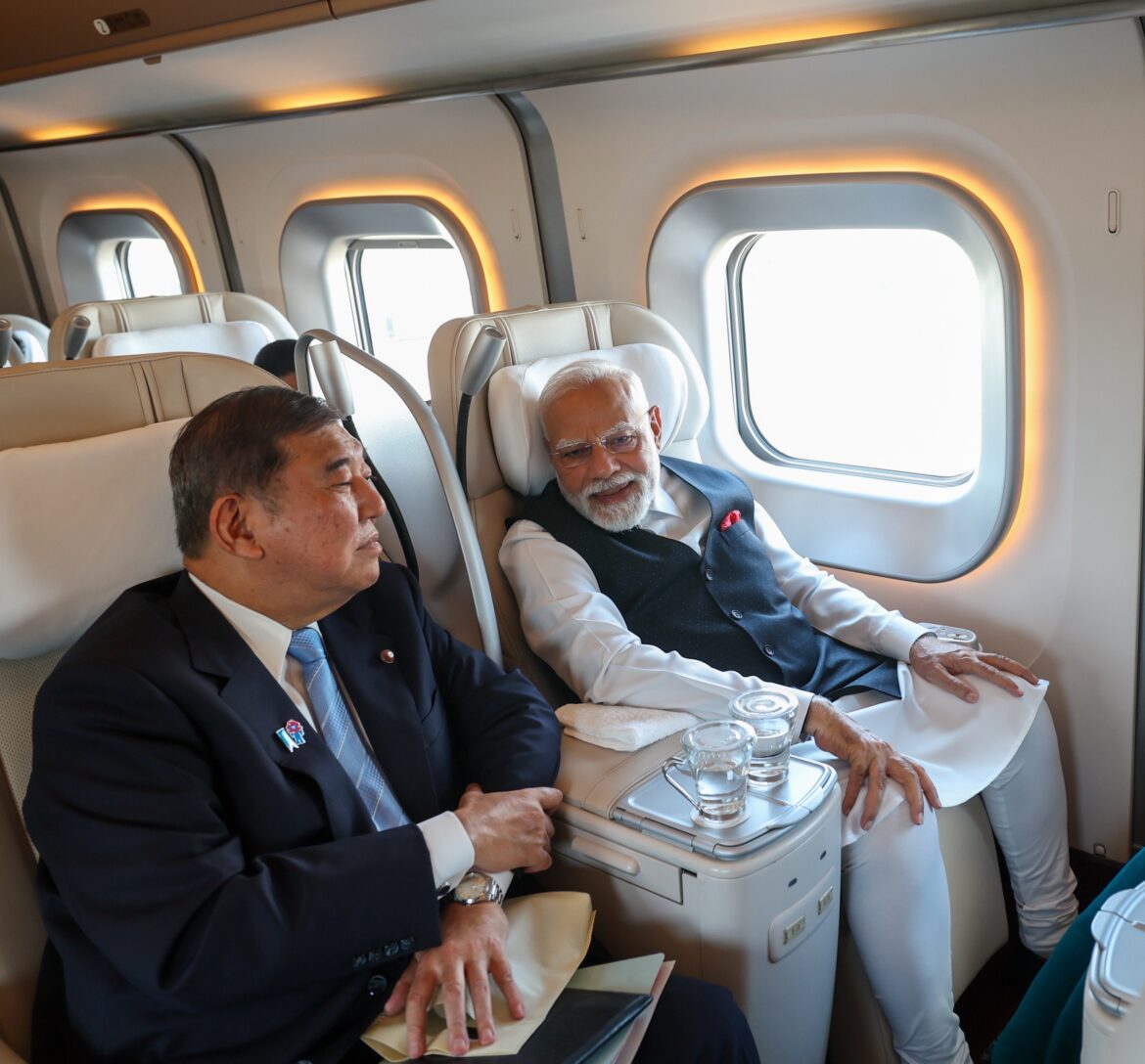 PM मोदी का जापान दौरा: बुलेट ट्रेन का अनुभव