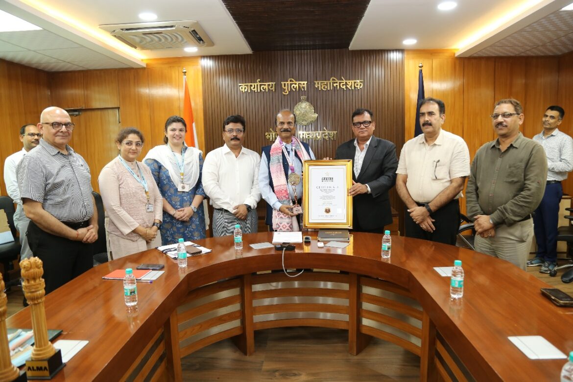 मध्‍यप्रदेश पुलिस के जनजागरूकता अभियान ‘’नशे से दूरी-है जरूरी” ने बनाया वर्ल्‍ड रिकार्ड