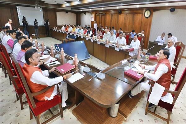 मुख्यमंत्री डॉ. यादव की अध्यक्षता में मंत्रि-परिषद के निर्णय