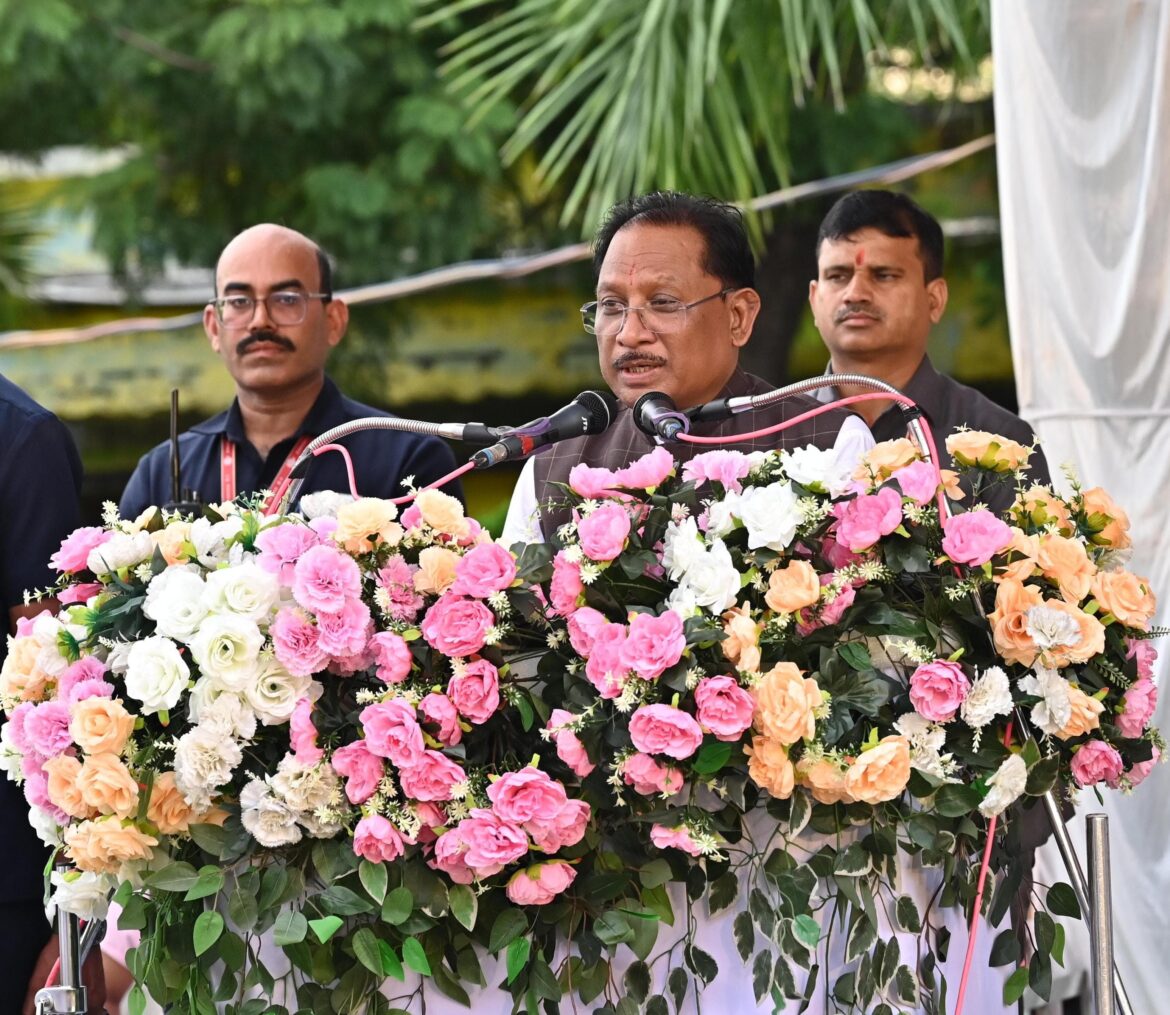 रायगढ़ मेरा परिवार, मैं अपने परिवार से मिलने आया हूँ : मुख्यमंत्री श्री विष्णु देव साय