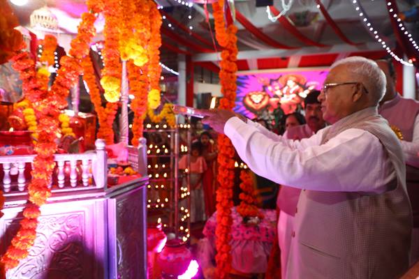 राज्यपाल ने बताया नवरात्रि भक्ति का पर्व; ‘ऑपरेशन सिंदूर’ और ‘स्वदेशी अभियान’ की सराहना