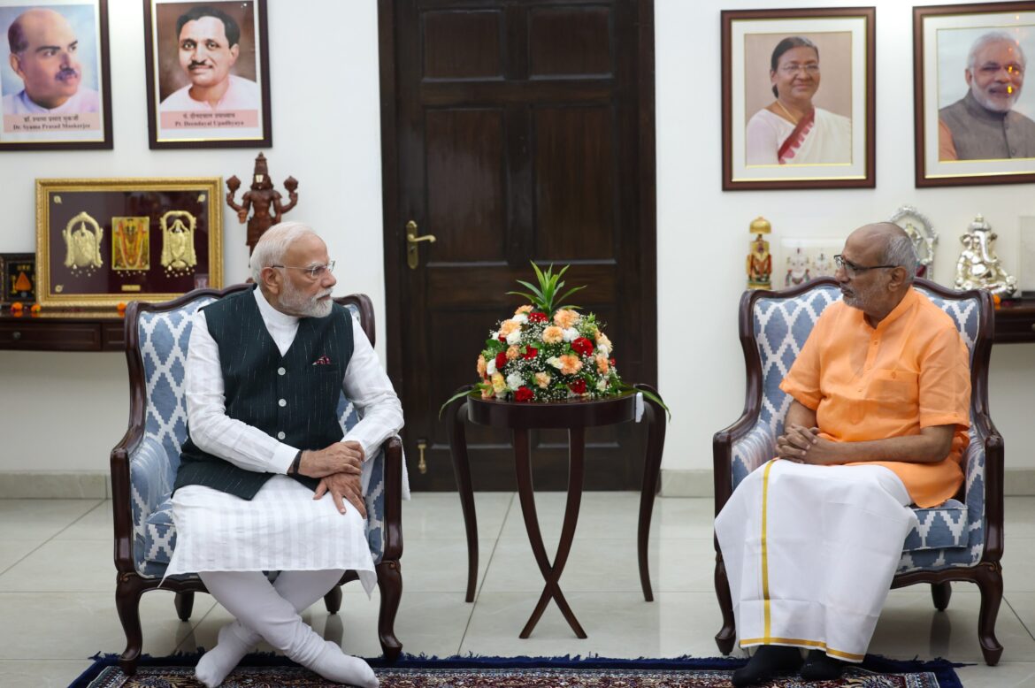 सी.पी. राधाकृष्णन भारत के नए उपराष्ट्रपति