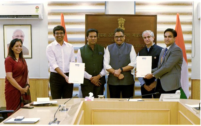 वेवएक्स और टी-हब ने भारतीय मीडिया-टेक, कंटेंट और क्रिएटिव स्टार्टअप्स को बढ़ावा देने के लिए हाथ मिलाया है।