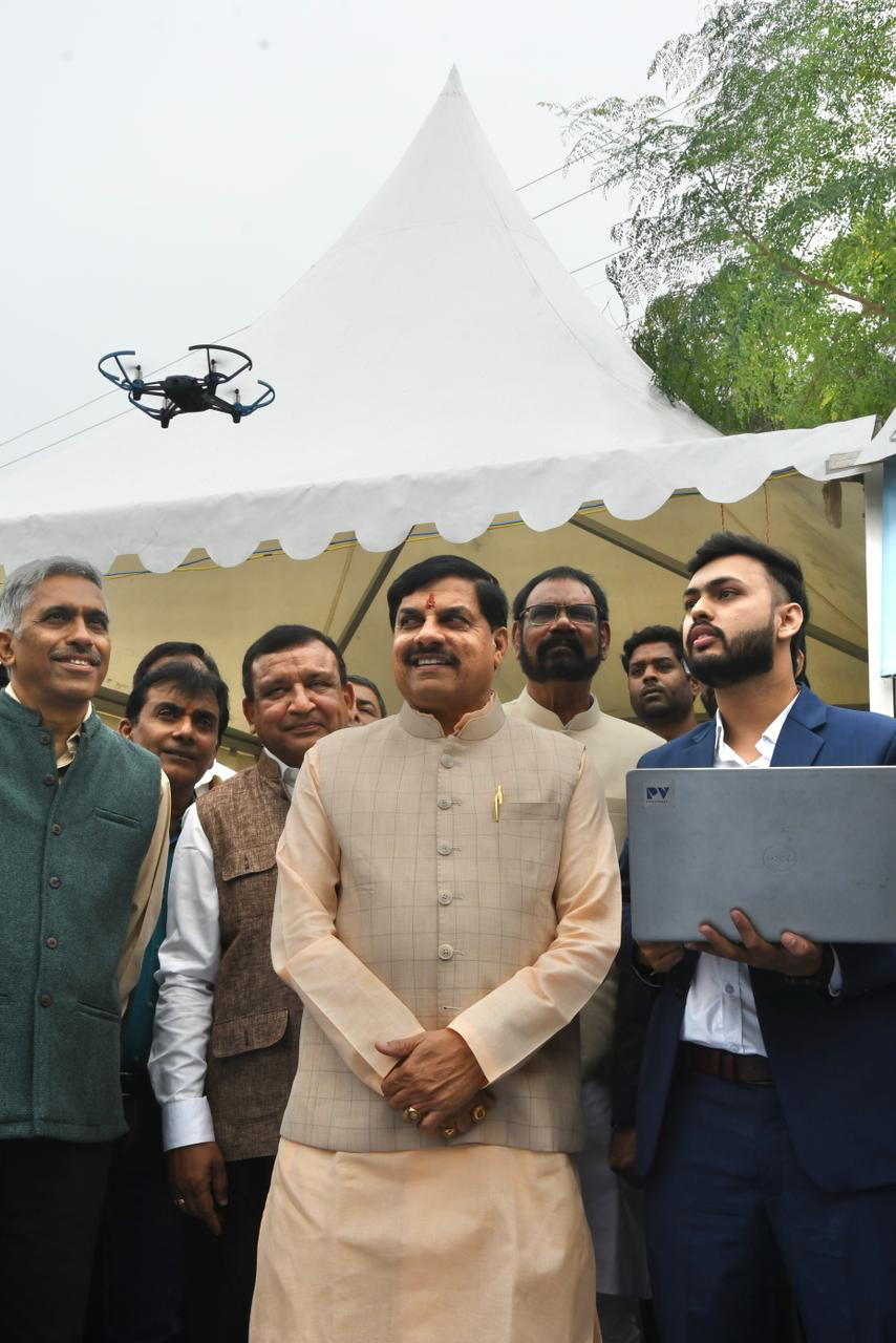 मुख्यमंत्री डॉ. मोहन यादव ने ड्रोन टेक एक्सपो 2025 का शुभारंभ किया; नई ड्रोन पॉलिसी पर ज़ोर