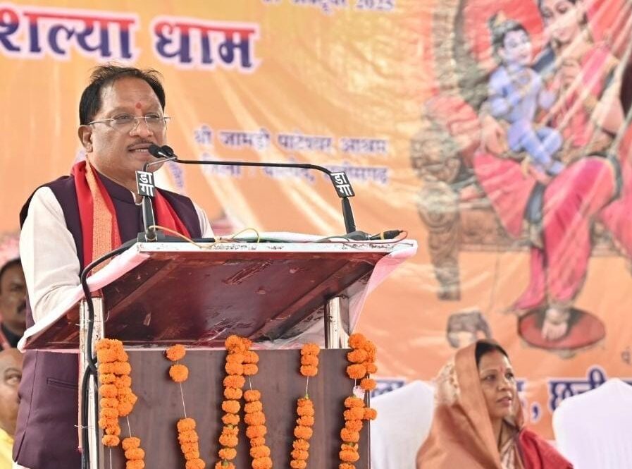 संतों के आशीर्वाद और जनसहयोग से छत्तीसगढ़ आगे बढ़ रहा है विकास और आस्था के मार्ग पर – मुख्यमंत्री श्री विष्णुदेव साय