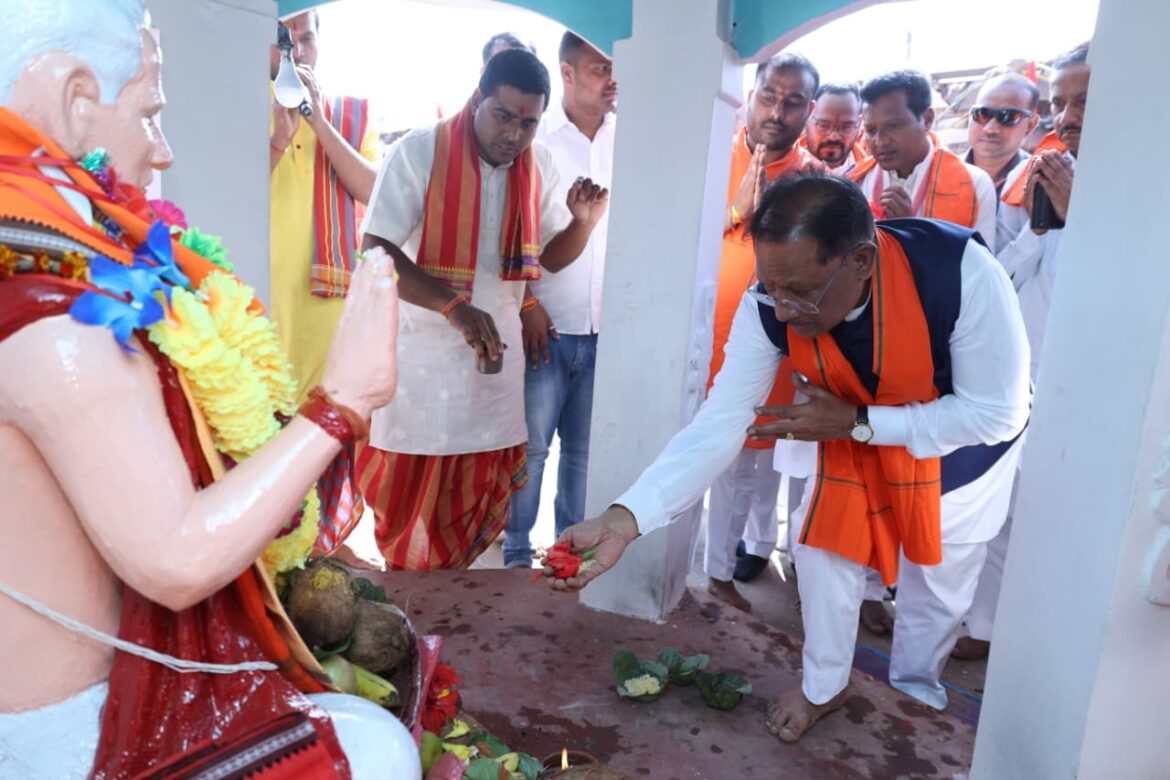 संतों की कृपा और जनता के विश्वास से ही संभव हुआ सुशासन का दीपोत्सव: मुख्यमंत्री श्री विष्णु देव साय
