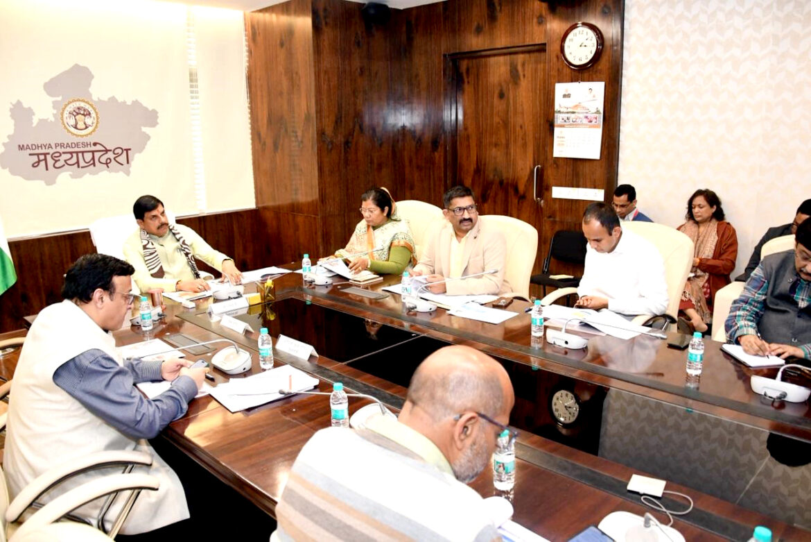 मार्च 2027 तक ‘जल जीवन मिशन’ पूरा करेगा मध्य प्रदेश; CM ने गुणवत्ता और सीवरेज रोकथाम पर दिया जोर