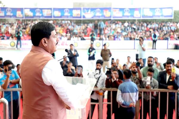 खेल भारतीय संस्कृति का अभिन्न अंग, व्यक्तित्व विकास के लिए शिक्षा का हिस्सा: मुख्यमंत्री डॉ. मोहन यादव