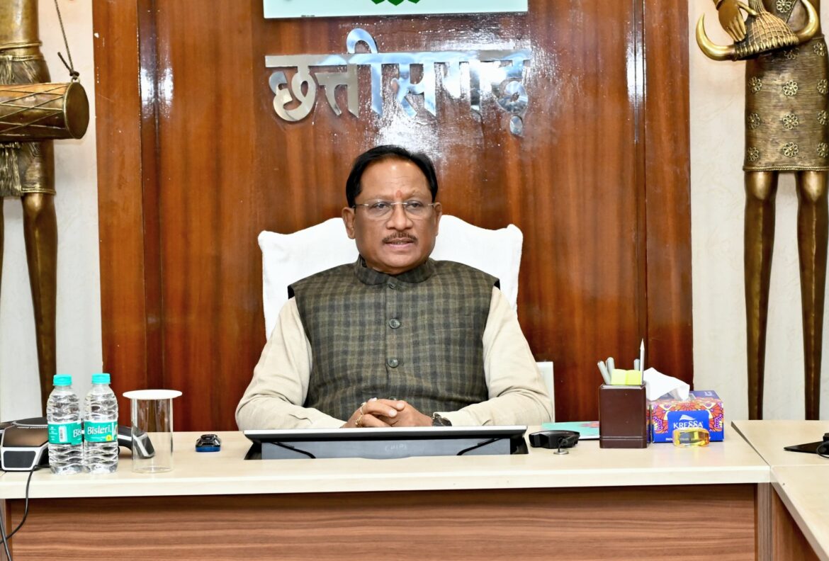 मुख्यमंत्री श्री विष्णु देव साय की अध्यक्षता में आज मंत्रिपरिषद की बैठक