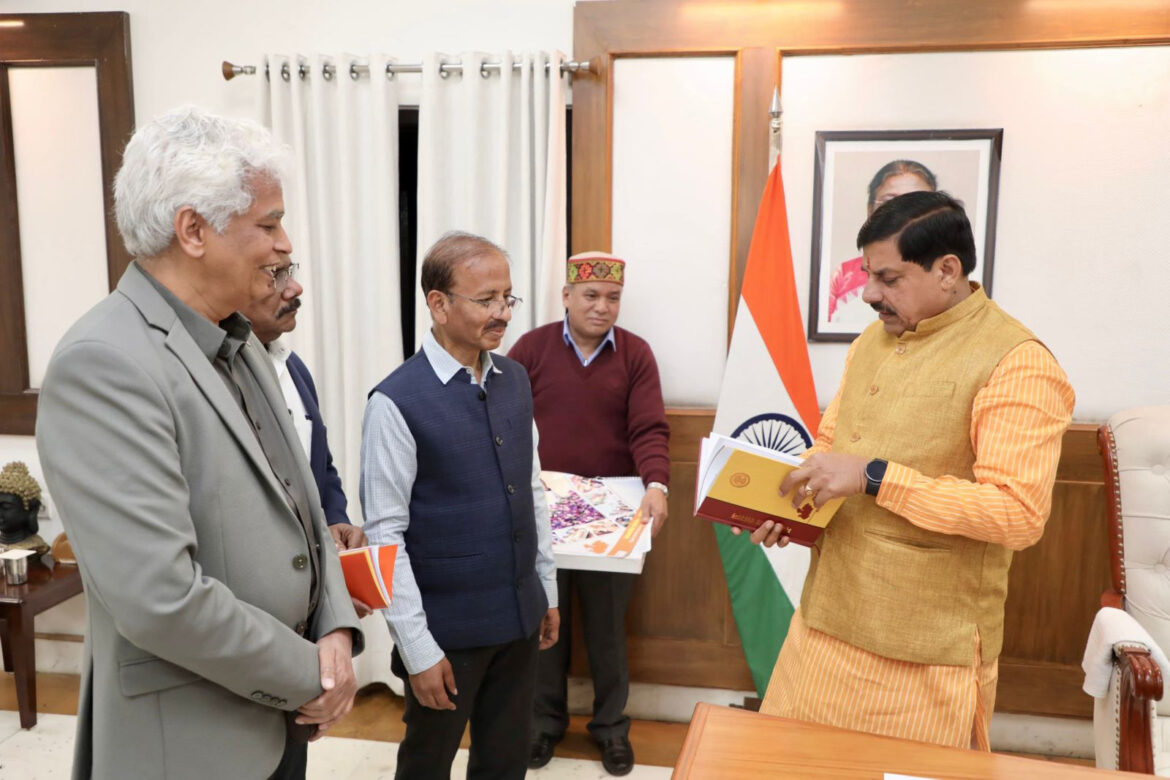 मुख्यमंत्री डॉ. मोहन यादव ने किया वर्ष 2026 के सरकारी कैलेंडर का विमोचन; “समृद्ध किसान-समृद्ध प्रदेश” थीम पर है आधारित