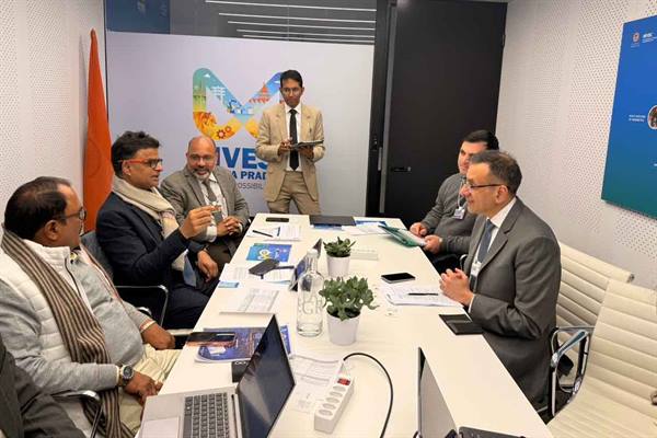 दावोस में मध्य प्रदेश की बड़ी उपलब्धि: आईटी और डेटा सेंटर सेक्टर में निवेश करेगा गूगल, प्रेसिडेंट संजय गुप्ता के साथ हुई उच्च स्तरीय बैठक