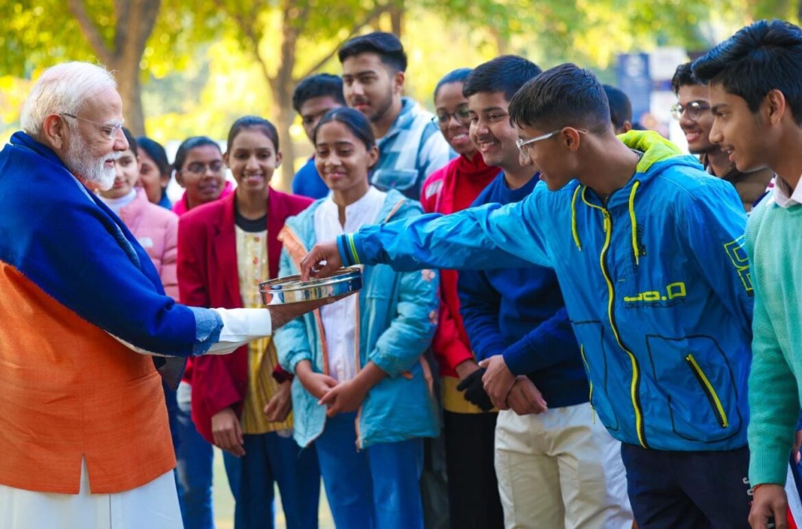 परीक्षा पे चर्चा कार्यक्रम के द्वितीय चरण का सफल आयोजन