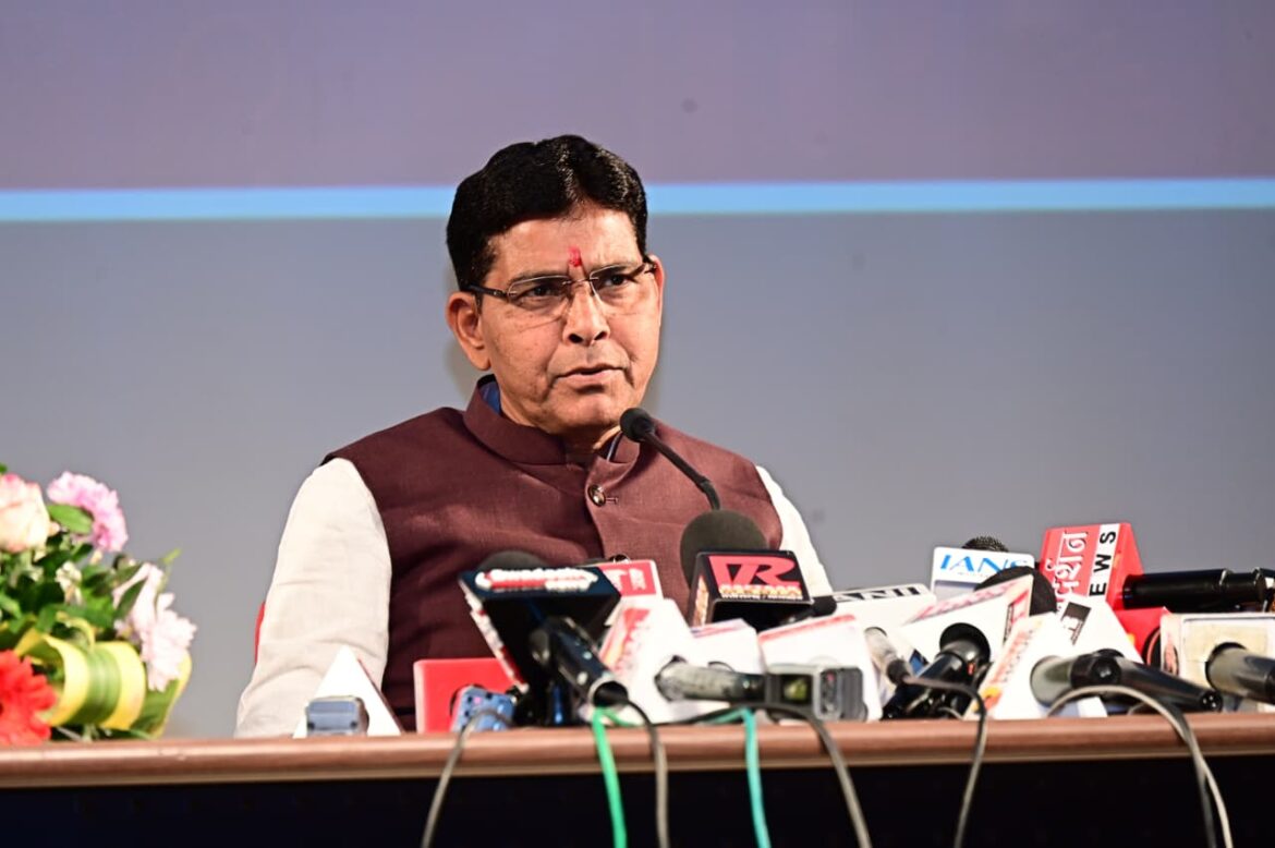 उच्च शिक्षा मंत्री की पत्रवार्ता : उच्च शिक्षा विभाग की उपलब्धियां एवं कार्ययोजना