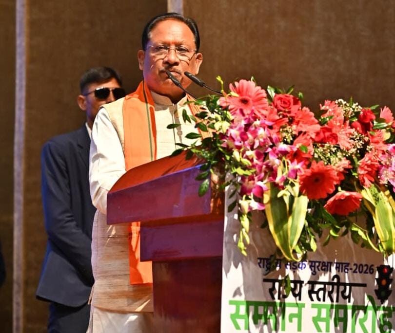 जन जागरूकता से आएगी सड़क दुर्घटनाओं में कमी- मुख्यमंत्री श्री विष्णुदेव साय