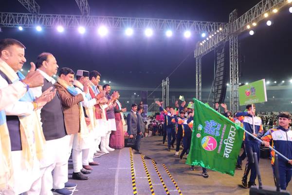 भोपाल में ‘खेलो एमपी यूथ गेम्स-2026’ का रंगारंग आगाज; सीएम डॉ. मोहन यादव बोले- मैदान में खिलाड़ी नहीं, देश का भविष्य दौड़ रहा है