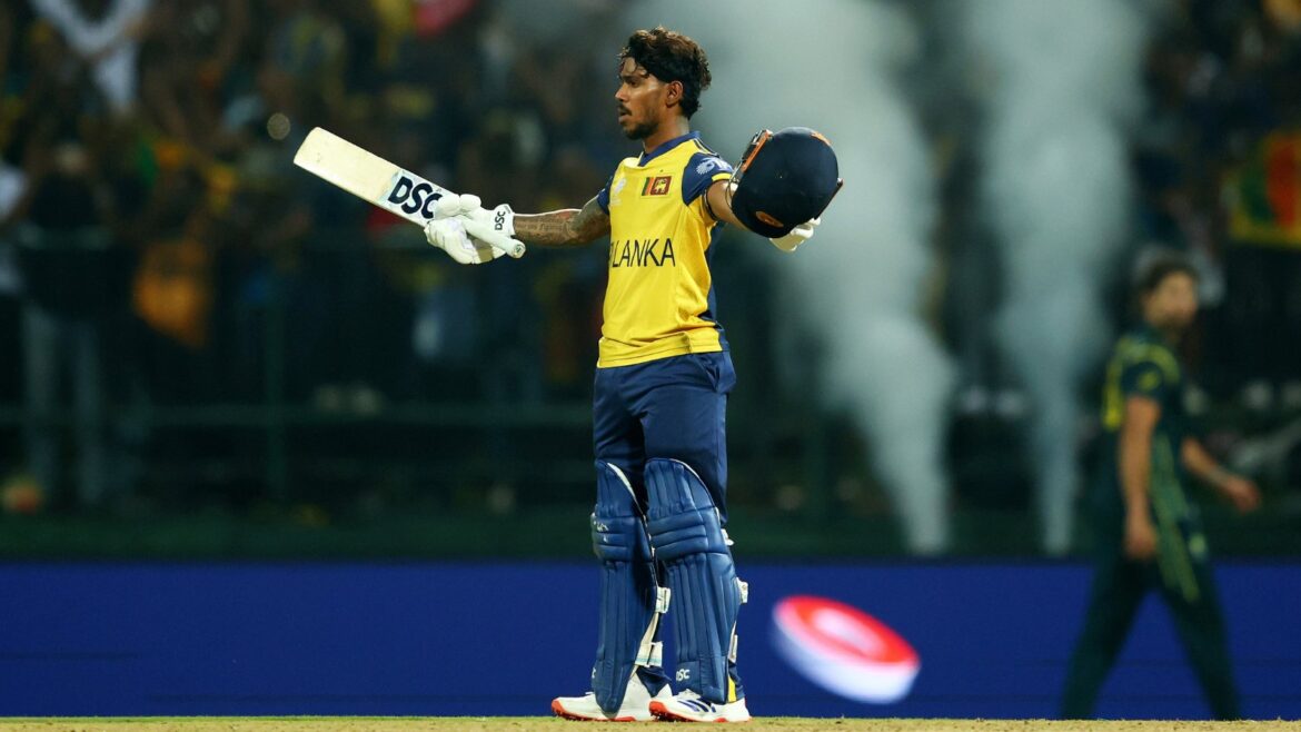 टी-20 वर्ल्ड कप में बड़ा उलटफेर: श्रीलंका ने ऑस्ट्रेलिया को 8 विकेट से हराया , कंगारू टीम के बाहर होने का खतरा बढ़ा