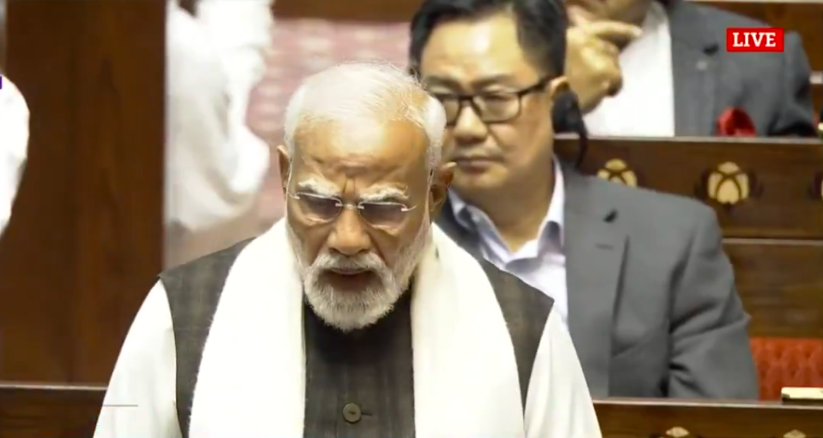 प्रधानमंत्री मोदी का राज्यसभा में संबोधन: विकसित भारत के संकल्प और विपक्ष की कार्यशैली पर कड़ा प्रहार