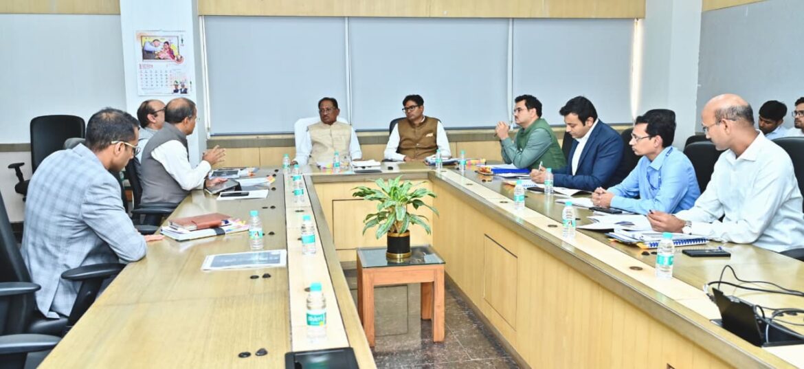 खनन परियोजनाओं का हो गुणवत्तापूर्ण समयबद्ध क्रियान्वयन- मुख्यमंत्री श्री विष्णुदेव साय