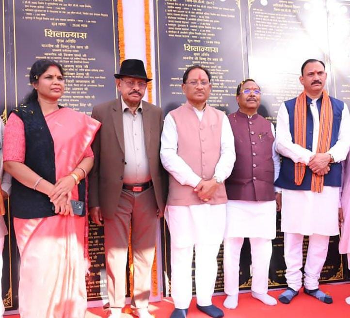 पोड़ी में विकास को मिली नई रफ्तार: मुख्यमंत्री श्री विष्णु देव साय ने ₹126 करोड़ से अधिक के कार्यों का लोकार्पण एवं भूमिपूजन किया