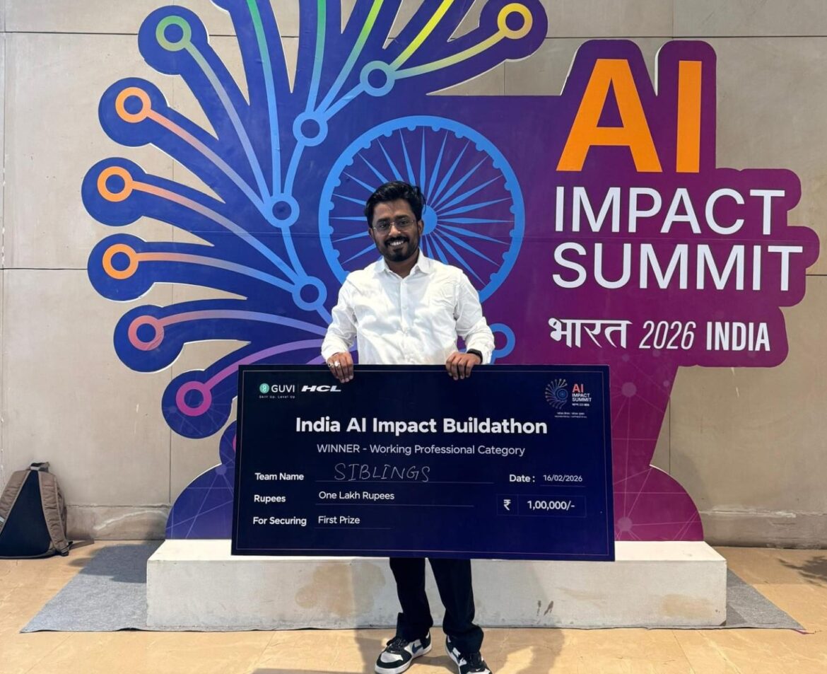 AI की दुनिया में राष्ट्रीय मंच पर लहराया छत्तीसगढ़ का परचम : इंडिया AI इंपैक्ट बिल्डथॉन में रायपुर के अनुराग मानिक और आस्था मानिक ने हासिल किया प्रथम स्थान