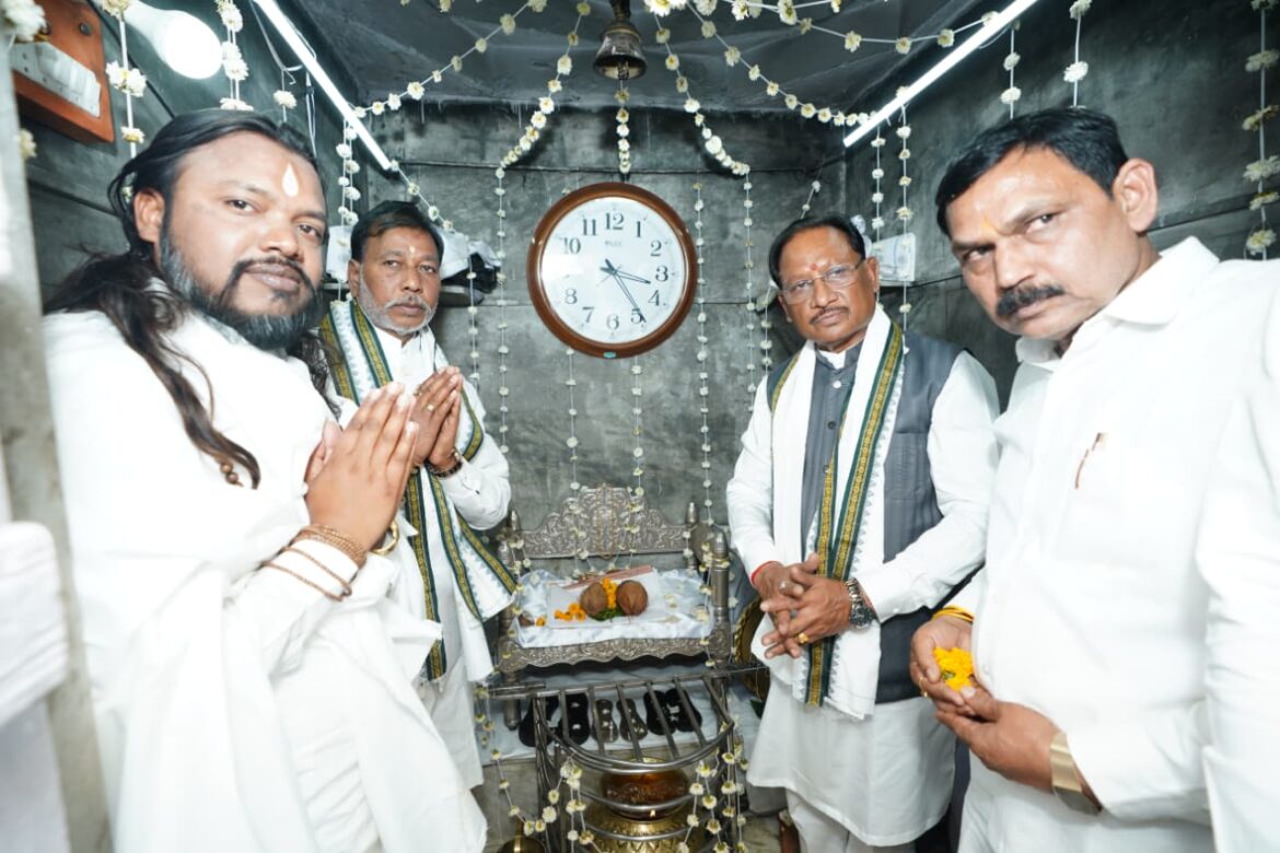 बाबा गुरू घासीदास जी के बताए मार्ग पर काम कर रही हमारी सरकार – मुख्यमंत्री श्री साय