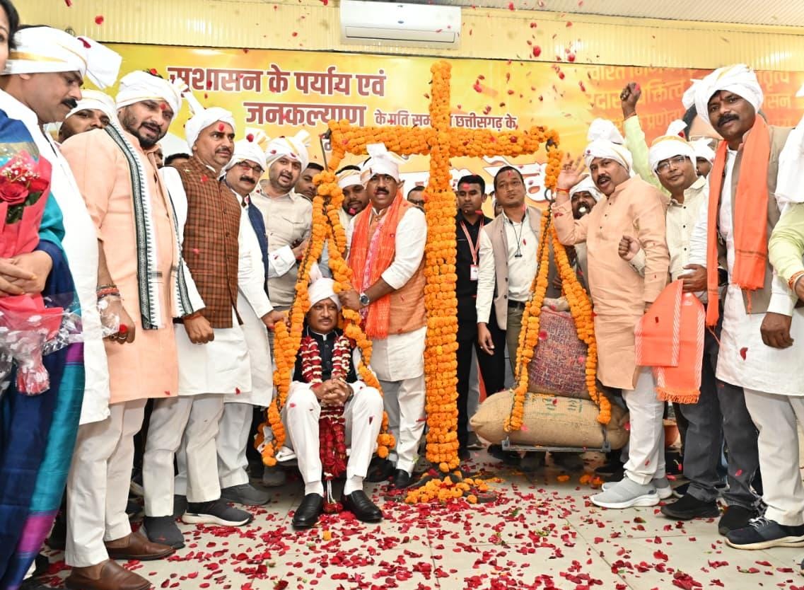 किसानों की समृद्धि और खुशहाली से ही विकसित भारत का सपना होगा साकार: मुख्यमंत्री श्री विष्णु देव साय