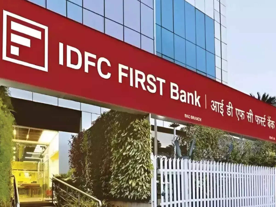 IDFC फर्स्ट बैंक के शेयरों में  बड़ी गिरावट ; चंडीगढ़ ब्रांच में ₹590 करोड़ के फर्जीवाड़े से मचा हड़कंप