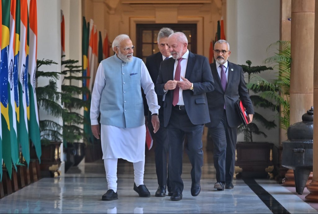 डिफेंस से लेकर डिजिटल इंफ्रास्ट्रक्चर तक: भारत और ब्राजील के बीच सहयोग के नए युग की शुरुआत