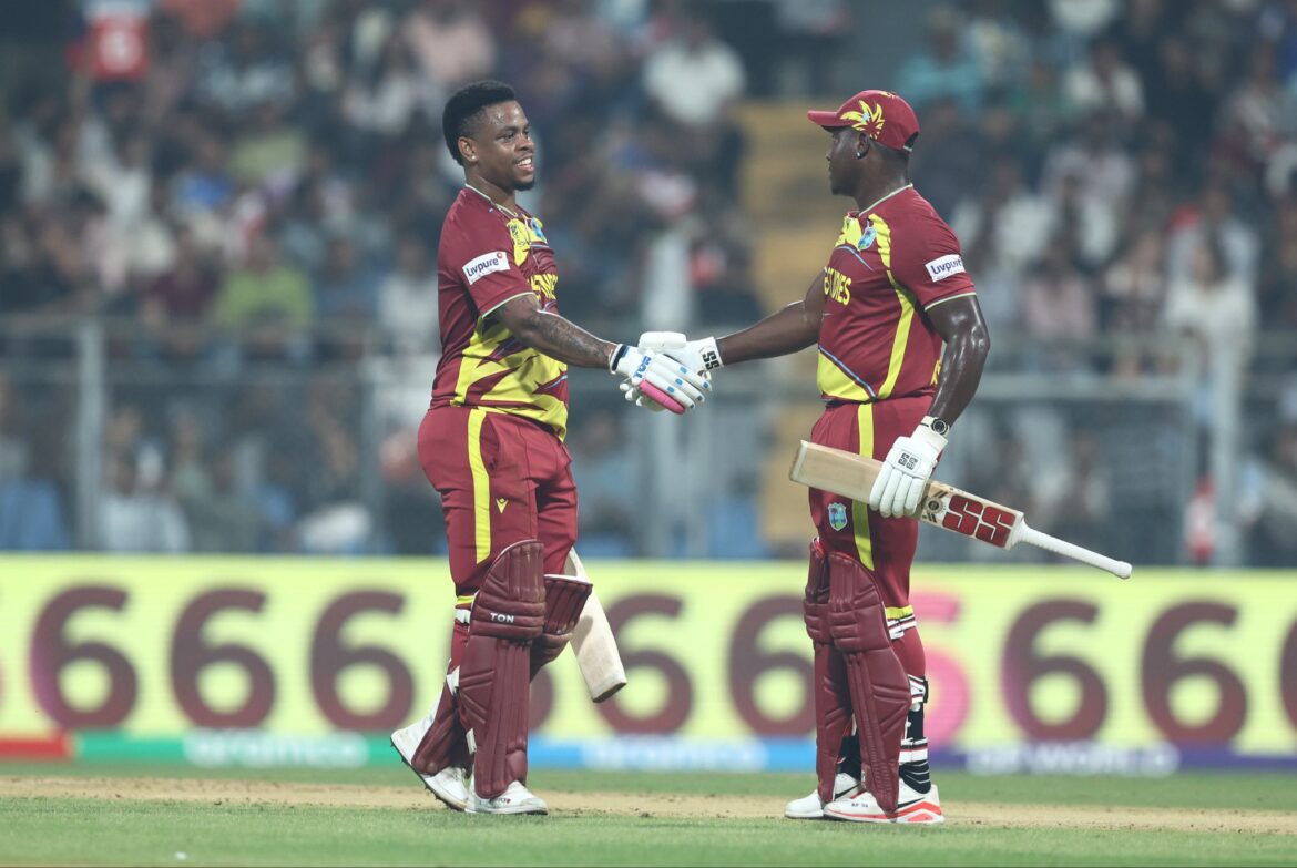 विंडीज का ‘तूफान’, जिम्बाब्वे पस्त: 107 रनों की विशाल जीत के साथ वेस्टइंडीज टेबल टॉपर
