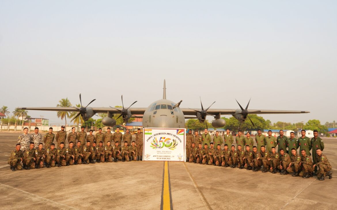 भारत-सेशेल्स के बीच ‘मित्रता’ का प्रतीक ‘लामितिये-2026’ शुरू; INS त्रिकंद और C-130 विमान भी शामिल