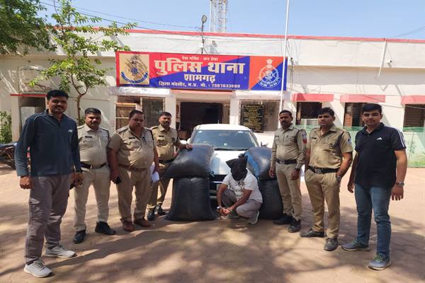 हाईटेक तस्करों पर भारी पड़ी एमपी पुलिस; मर्सिडीज से सप्लाई और ‘डेड ड्रॉप’ तकनीक का विदिशा में भंडाफोड़