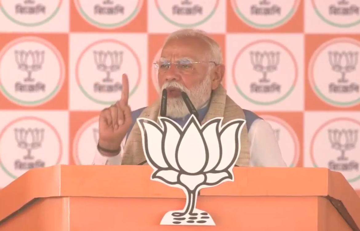 बंगाल दौरे पर पीएम मोदी, बोले—हिंसा और भ्रष्टाचार के खिलाफ होगी निर्णायक कार्रवाई