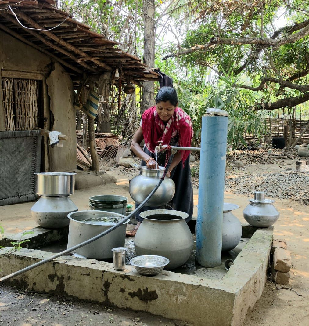 मुख्यमंत्री श्री विष्णुदेव साय के नेतृत्व और जिला प्रशासन की मेहनत से खत्म हुआ जल संकट