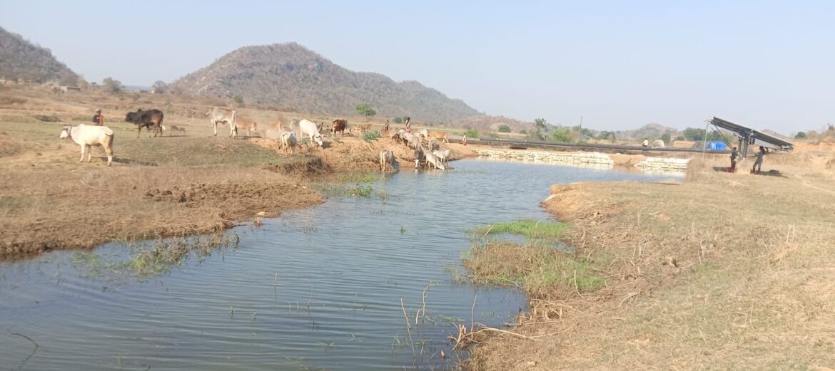 मनरेगा से पनारी नाले का जीर्णोद्धार: 1200 ग्रामीणों को पेयजल व सिंचाई का लाभ