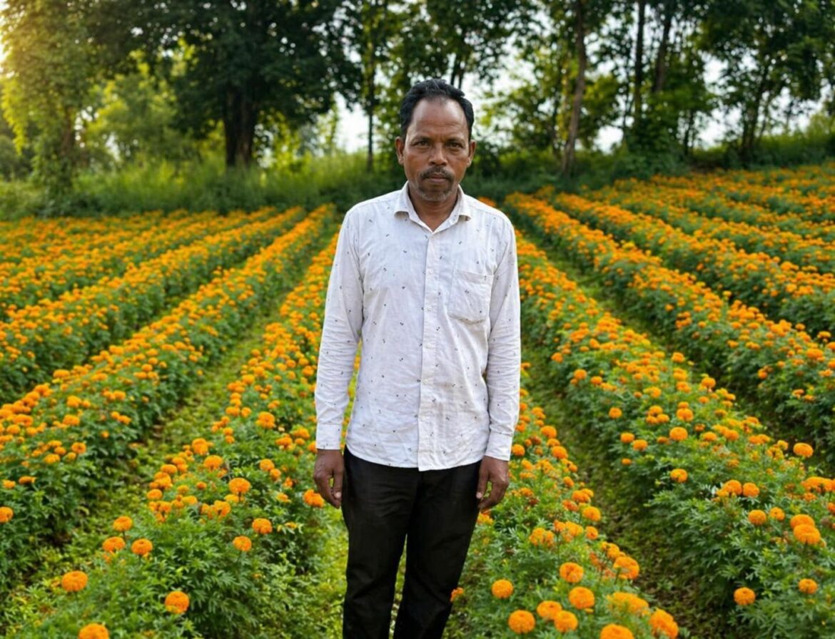 परंपरागत खेती छोड़ फूलों की खेती अपनाई, कम लागत में मिला ज्यादा मुनाफा