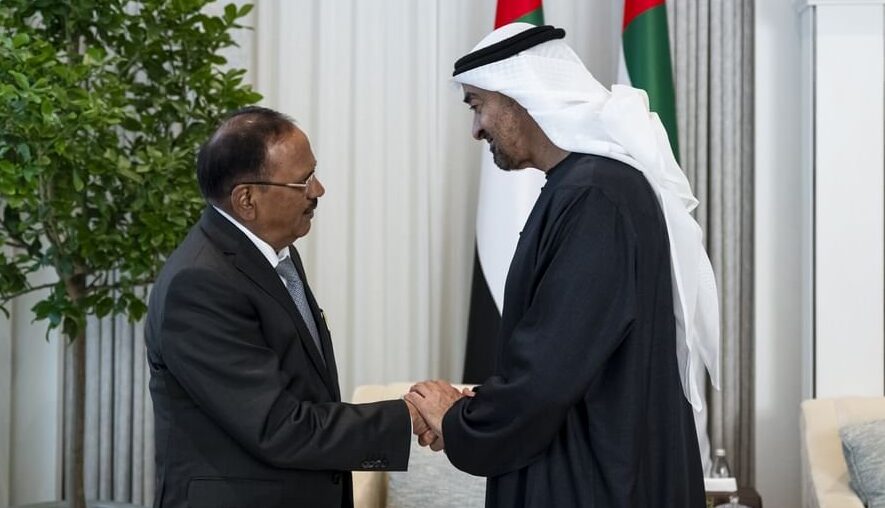 NSA अजीत डोभाल ने यूएई के राष्ट्रपति से की मुलाकात; सामरिक संबंधों और क्षेत्रीय सुरक्षा पर हुई गहन चर्चा