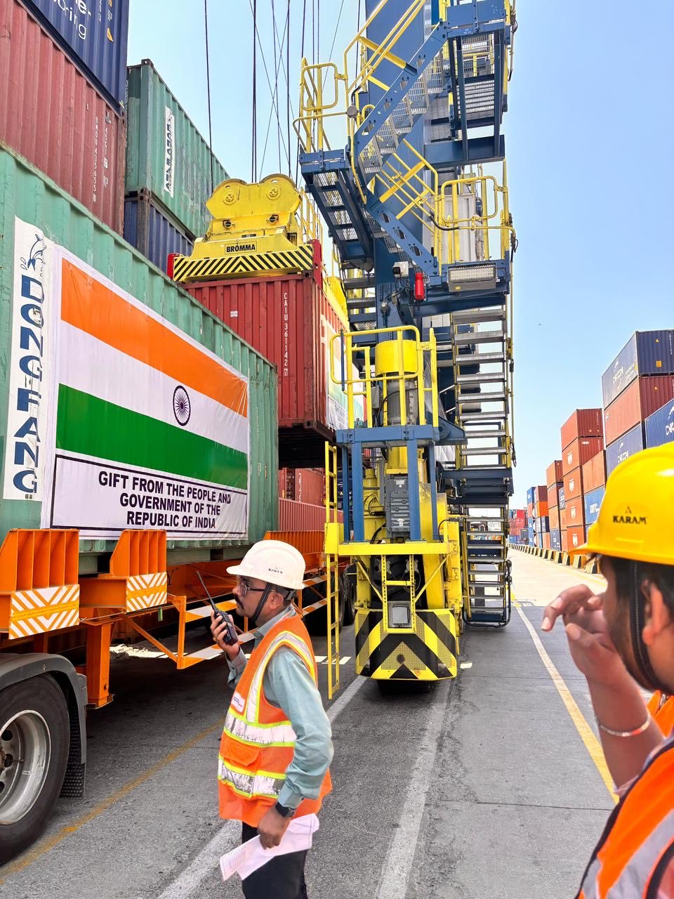 भारत-सेशेल्स संबंधों में नया अध्याय: 175 मिलियन डॉलर के पैकेज के तहत 250 मीट्रिक टन खाद्यान्न की पहली खेप रवाना