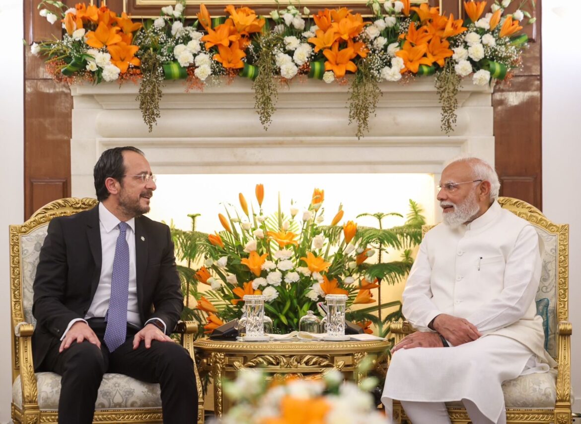 भारत और साइप्रस के बीच रणनीतिक साझेदारी के नए युग का आगाज़: प्रधानमंत्री नरेंद्र मोदी