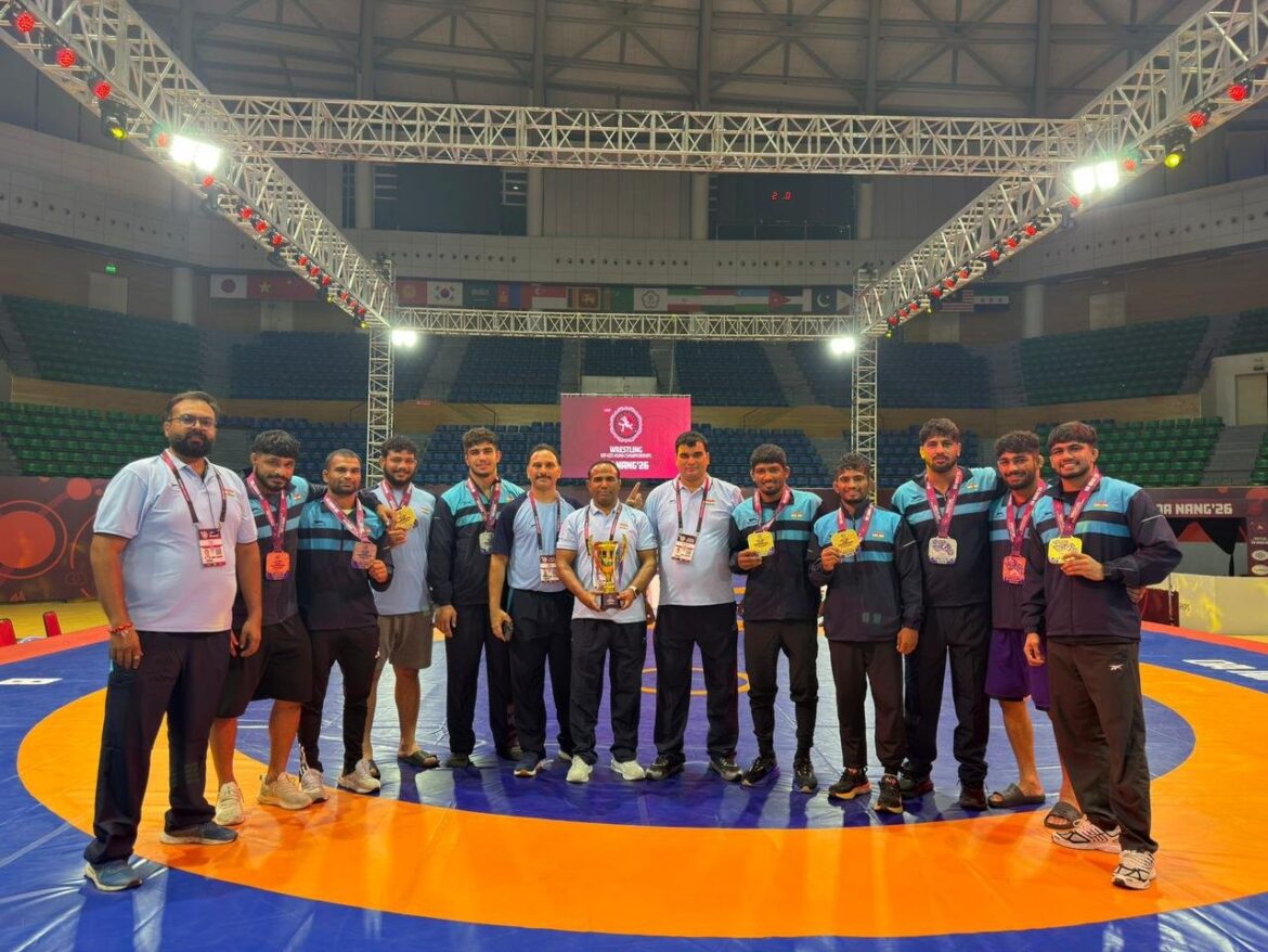 अंडर-23 एशियाई कुश्ती चैंपियनशिप 2026: भारतीय टीमों ने वियतनाम में ऐतिहासिक प्रदर्शन