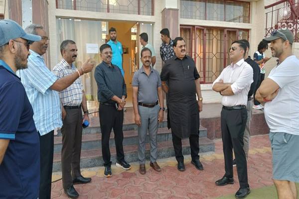 भोपाल में तैयार हो रहा अंतरराष्ट्रीय स्पोर्ट्स कॉम्प्लेक्स, हॉकी इंडिया के प्रतिनिधिमंडल ने खेल सुविधाओं को सराहा