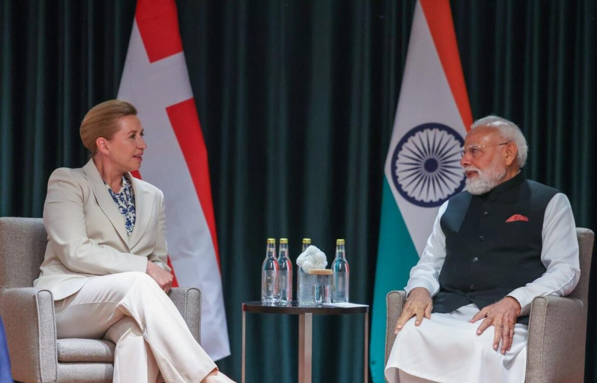 भारत-डेनमार्क द्विपक्षीय वार्ता: पीएम मोदी और मेटे फ्रेडरिक्सन ने हरित साझेदारी और रक्षा-एआई सहयोग मजबूत करने पर की चर्चा