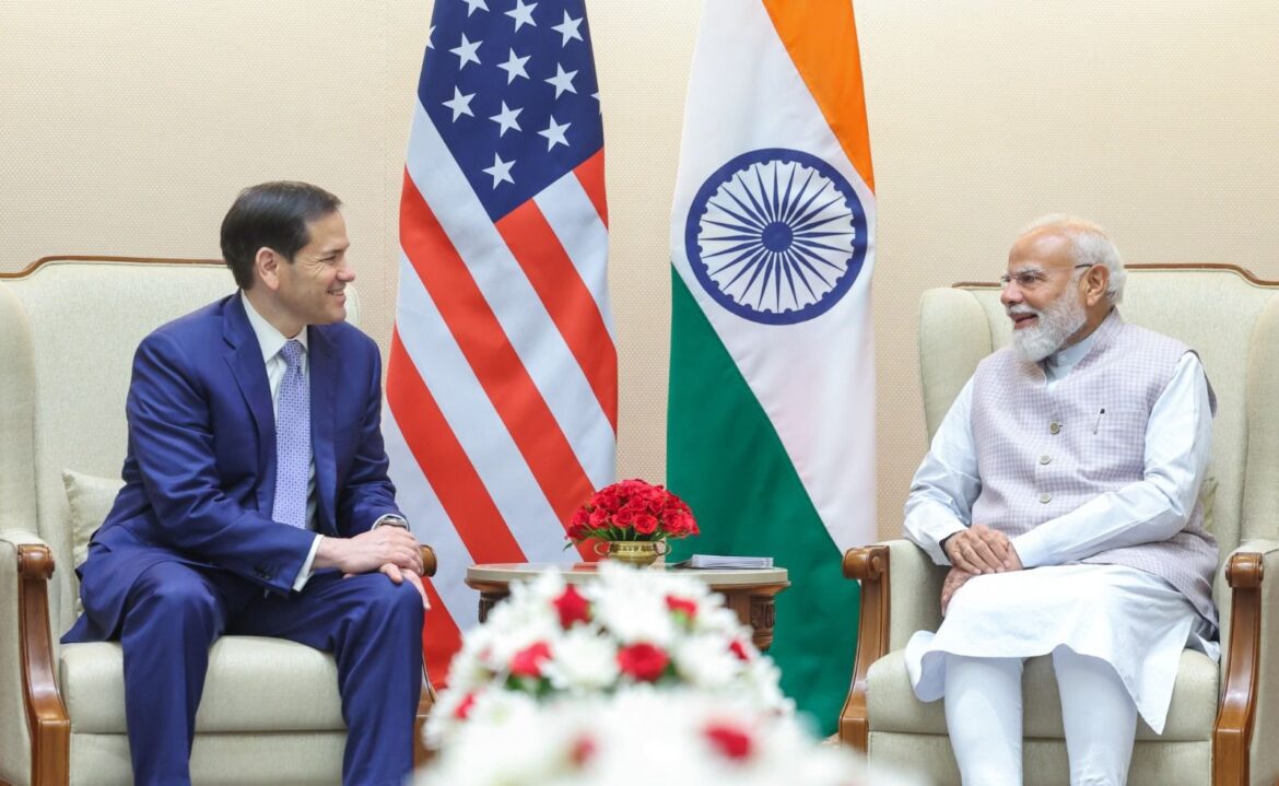 भारत-अमेरिका रणनीतिक साझेदारी पर चर्चा: अमेरिकी विदेश मंत्री मार्को रूबियो ने प्रधानमंत्री मोदी से की मुलाकात, राष्ट्रपति ट्रंप की ओर से दिया व्हाइट हाउस का आमंत्रण