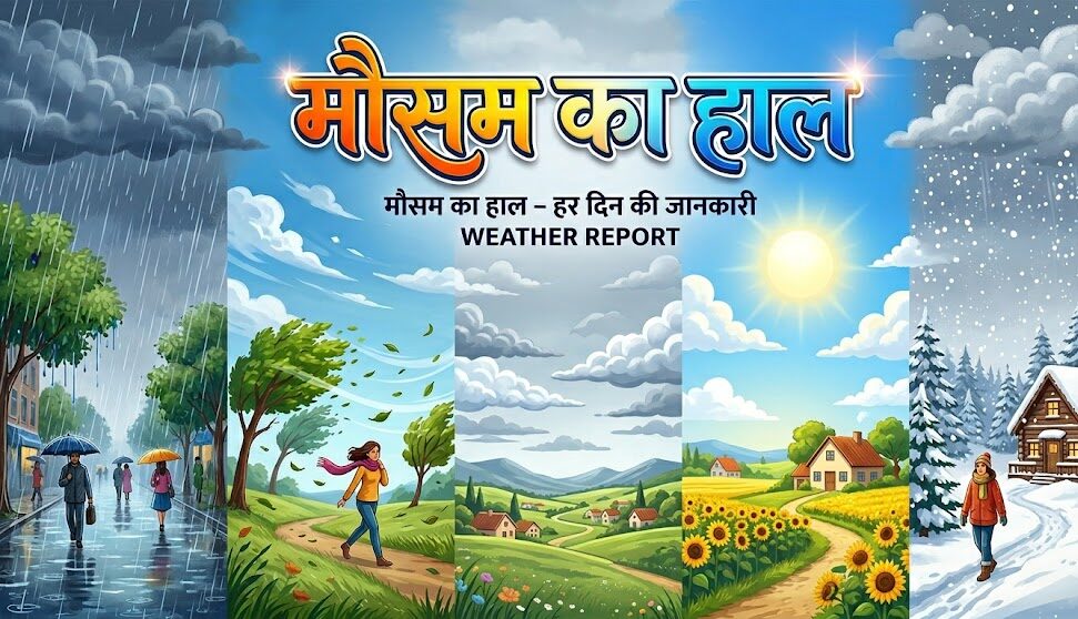 जानिए देश में मौसम का हाल