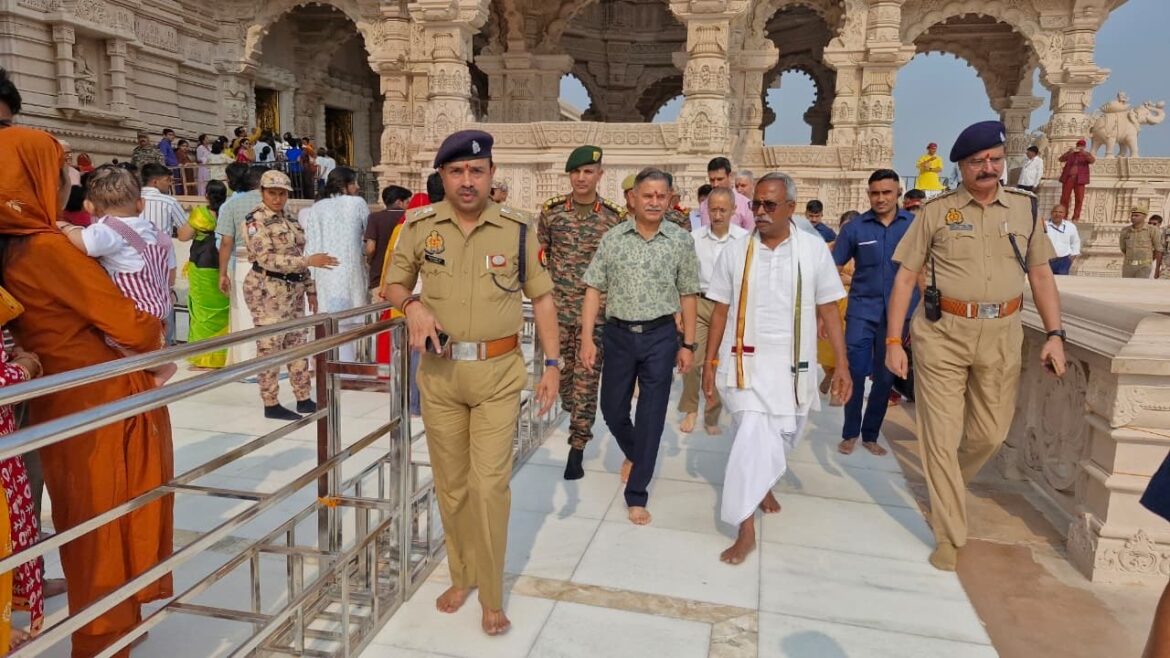 थल सेना प्रमुख जनरल उपेंद्र द्विवेदी ने की अयोध्या यात्रा; हनुमानगढ़ी और रामलला के दरबार में की विशेष पूजा-अर्चना