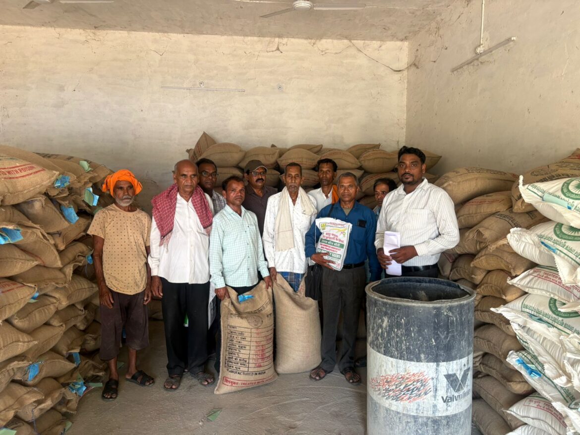 खरीफ सीजन के लिए खाद-बीज का पर्याप्त भंडारण