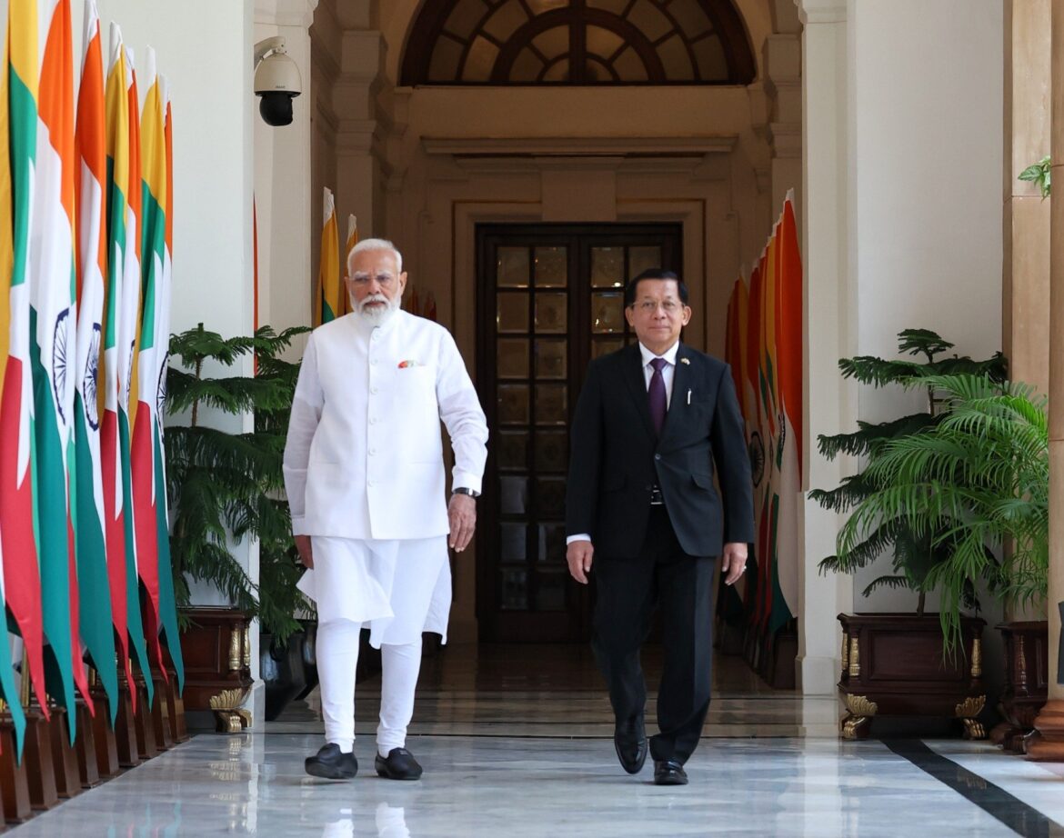 द्विपक्षीय संबंधों को नई ऊंचाई देने पर सहमत हुए भारत और म्यांमार, व्यापार व क्षेत्रीय विकास पर रहेगा जोर