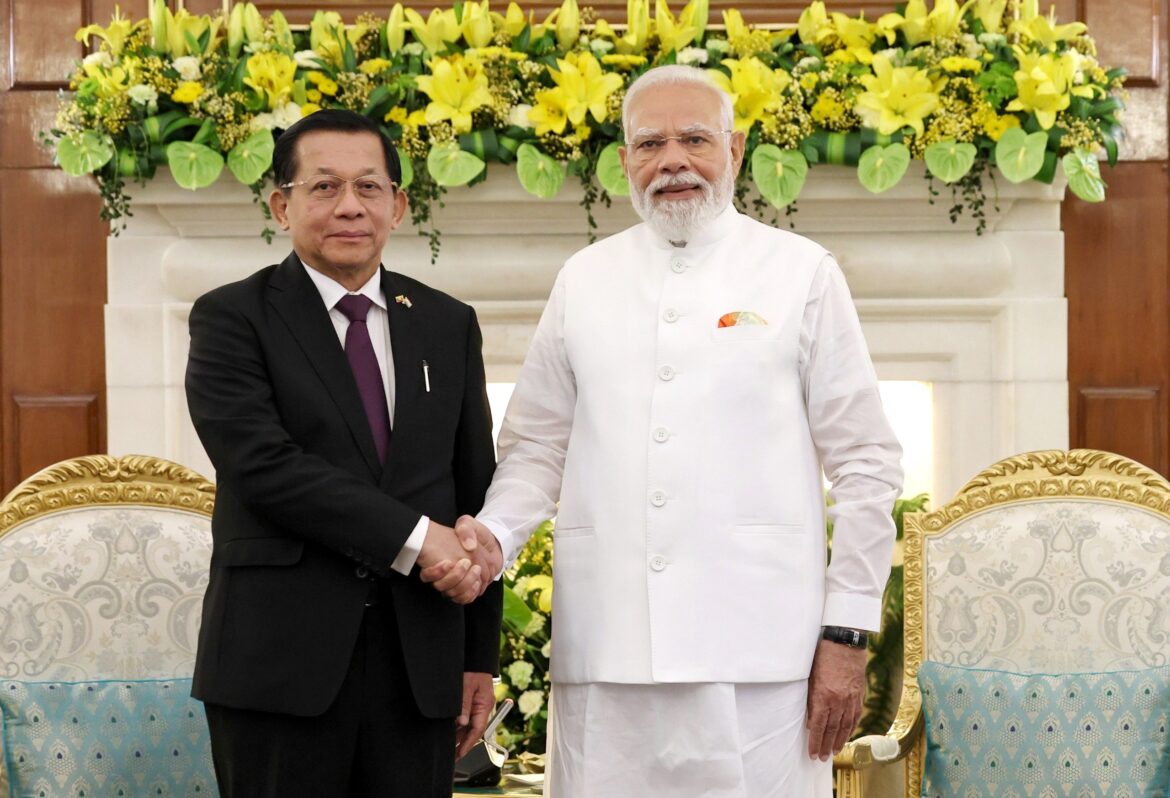 भारत और म्यांमार के बीच द्विपक्षीय संबंधों को मजबूत करने पर सहमति, पीएम मोदी ने शांति प्रक्रिया में सहयोग का दिया भरोसा