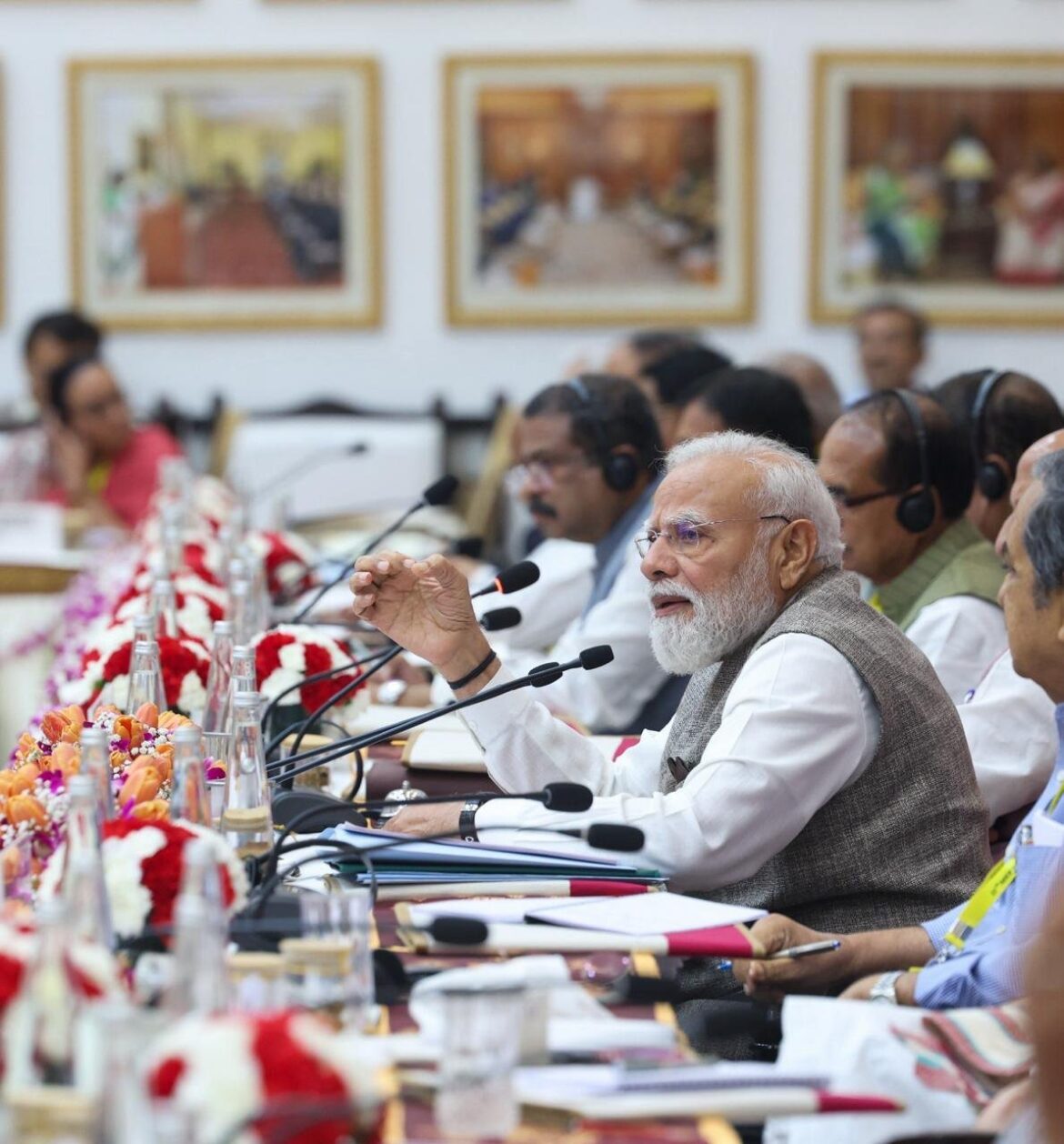 नीति आयोग की बैठक में पीएम मोदी का राज्यों से आह्वान: 70 करोड़ युवा देश की पूंजी, डेमोग्राफिक डिविडेंड को विकास में बदलें